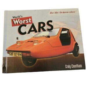 World's Worst Cars Hardcover Book Children Kid Learn Read Teacher School Library